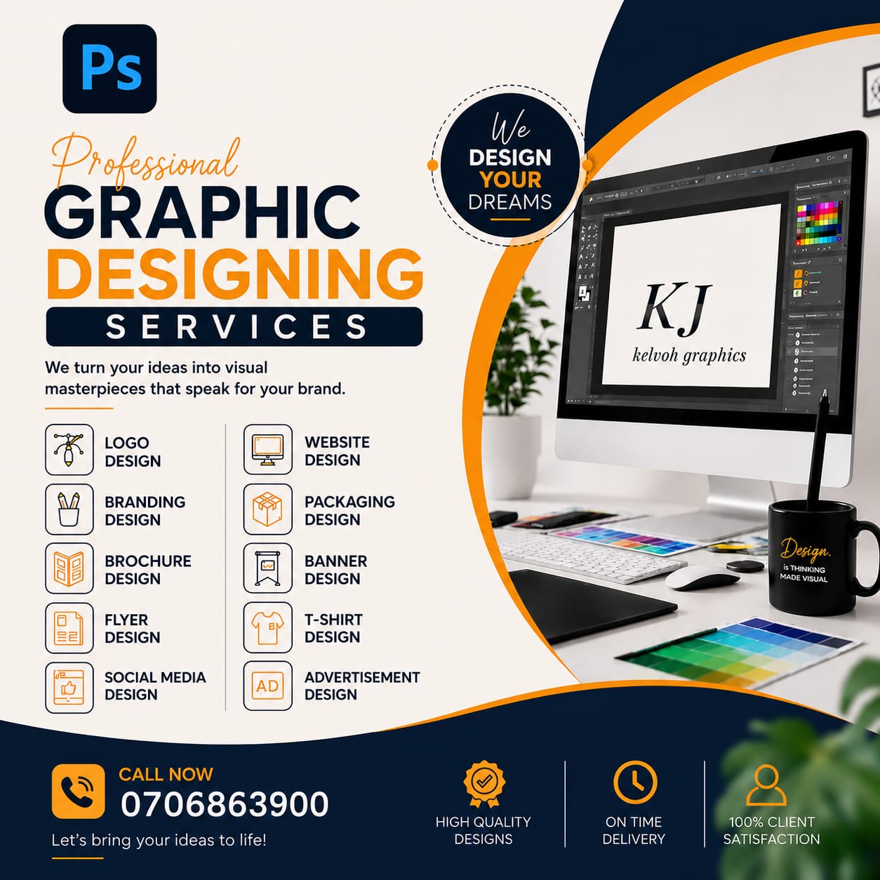 Visual overview of graphic design, video editing, and technology skills